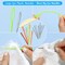 220/900 Pieces Stitch Markers,with 15 Pcs Large Eye Blunt Sewing Needles,Colorful Crochet Stitch Markers for Knitting Stitch Locking Clips Crochet Pins with Storage Box